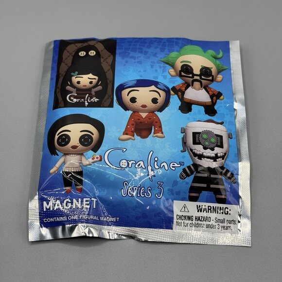 Coraline Series 3 Blind Bag Magnet OTHER FATHER New Open Bag - Picture 3 of 4